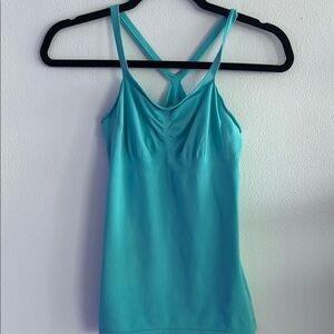 Women's Turquoise Strappy Top